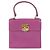 Céline Celine Vintage lila Lederhandtasche