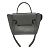 Céline Borsa in pelle grigia Celine 189153 Marrone