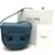 Céline Borsa a Spalla Triomphe di CELINE Blu  - vista 11