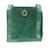 Céline Bolsa de ombro de couro verde Celine  ref.1468430