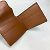 Céline Billetera bi-fold de cuero marrón Celine Castaño - vista 10