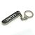 Céline Celine Black Silver Bag Charm Key Holder
