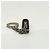 Céline Celine Black Silver Bag Charm Key Holder - view 6