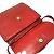 Céline Borsa a spalla in pelle rossa Celine Rosso - vista 10