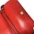 Céline Borsa a spalla in pelle rossa Celine Rosso - vista 11