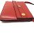 Céline Borsa a spalla in pelle rossa Celine Rosso - vista 3