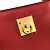 Céline Borsa in pelle rossa Celine Rosso - vista 7