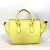 Céline Borsa in pelle gialla Celine Giallo - vista 2