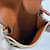 Céline Borsa per telefono Celine Triomphe Beige  - vista 9