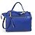 Céline Borsa a spalla in pelle blu Celine - vista 2