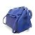 Céline Borsa a spalla in pelle blu Celine - vista 3
