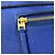 Céline Borsa a spalla in pelle blu Celine - vista 4