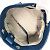 Borsa a spalla in pelle blu navy Chanel - vista 14