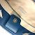 Borsa a spalla in pelle blu navy Chanel - vista 15