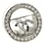 Chanel 21K Silver Brooch Silvery  ref.1468597