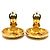 Vintage Gold Clip Ohrringe von Chanel Golden - Ansicht 3