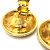 Vintage Gold Clip Ohrringe von Chanel Golden - Ansicht 6