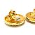 Vintage Gold Clip Ohrringe von Chanel Golden - Ansicht 7