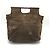 Chanel braune Leder-Tote - Ansicht 2