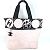 Borsa a spalla in cotone rosa Chanel