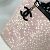 Borsa a spalla in cotone rosa Chanel - vista 11