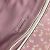 Borsa a spalla in cotone rosa Chanel - vista 13