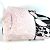 Borsa a spalla in cotone rosa Chanel - vista 4