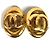 Vintage Gold Clip Ohrringe von Chanel Golden - Ansicht 6