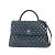 Borsa in pelle nera Chanel A92991 Nero