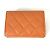 Cartera compacta trifold CC Mark AP0230 de Chanel Naranja - vista 2