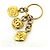 Portachiavi placcato oro Chanel D'oro - vista 2