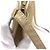 Borsa a spalla beige Christian Dior - vista 5