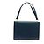 Borsa a spalla in pelle blu navy Christian Dior - vista 2