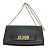 Borsa a spalla in pelle nera Christian Dior Nero - vista 2