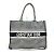 Houndstooth Tote Bag Christian Dior Schwarz