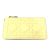Monedero de charol Cannage Christian Dior Beige