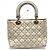 Borsa Cannage Christian Dior Bianco - vista 2
