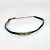 Collana choker oro e nero Christian Dior D'oro - vista 2