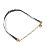 Collana choker oro e nero Christian Dior D'oro - vista 5
