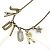 Colar de strass banhado a ouro Christian Dior Dourado - vista 4