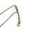 Colar de strass banhado a ouro Christian Dior Dourado - vista 6