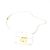 Borsa Crossbody Pochette Hardware CD Christian Dior Bianco - vista 11