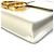 Borsa Crossbody Pochette Hardware CD Christian Dior Bianco - vista 7
