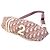 Borsa a spalla in tessuto rosa Christian Dior