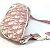 Borsa a spalla in tessuto rosa Christian Dior - vista 4