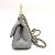Borsa a spalla in pelle grigia Chanel Marrone - vista 3