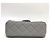 Borsa a spalla in pelle grigia Chanel Marrone - vista 4