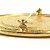 Spilla rotonda vintage Cambon di Chanel D'oro - vista 9
