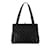 Timeless Bolsa Tote Matelassé Chanel Coco Mark Preto Couro  ref.1469296