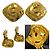 Orecchini a clip dorati Chanel 96A D'oro - vista 2